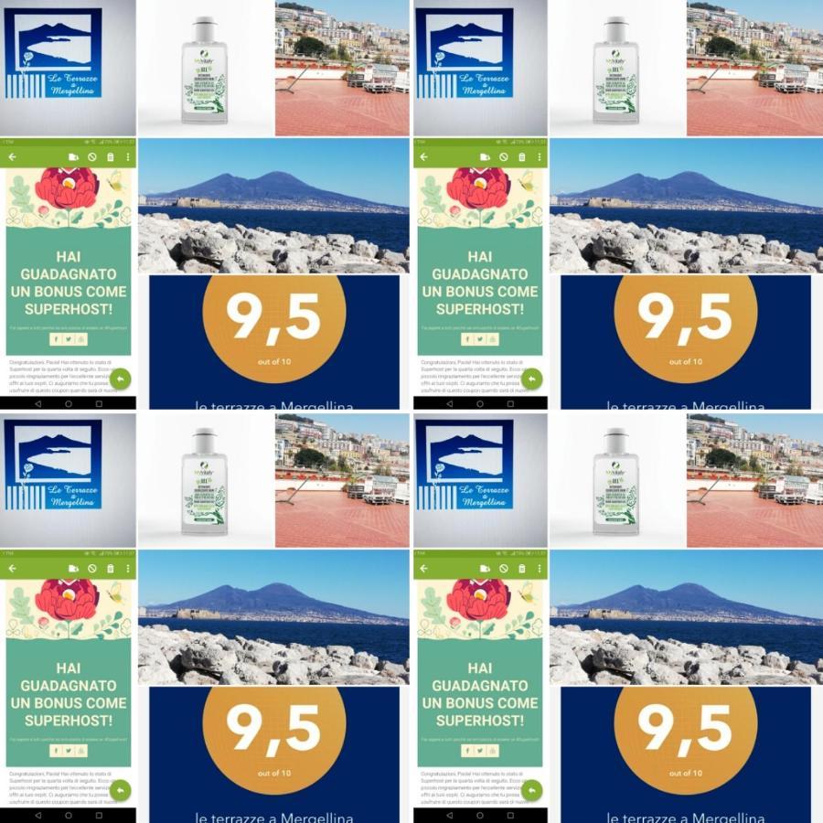 Le Terrazze A Mergellina Nápoly Kültér fotó